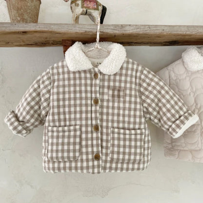 Cotton Unisex Plaid Jacket – Autumn Collection 🍁