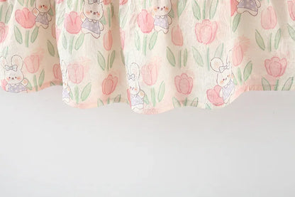 Lullaby Floral Pleated Summer Dress
