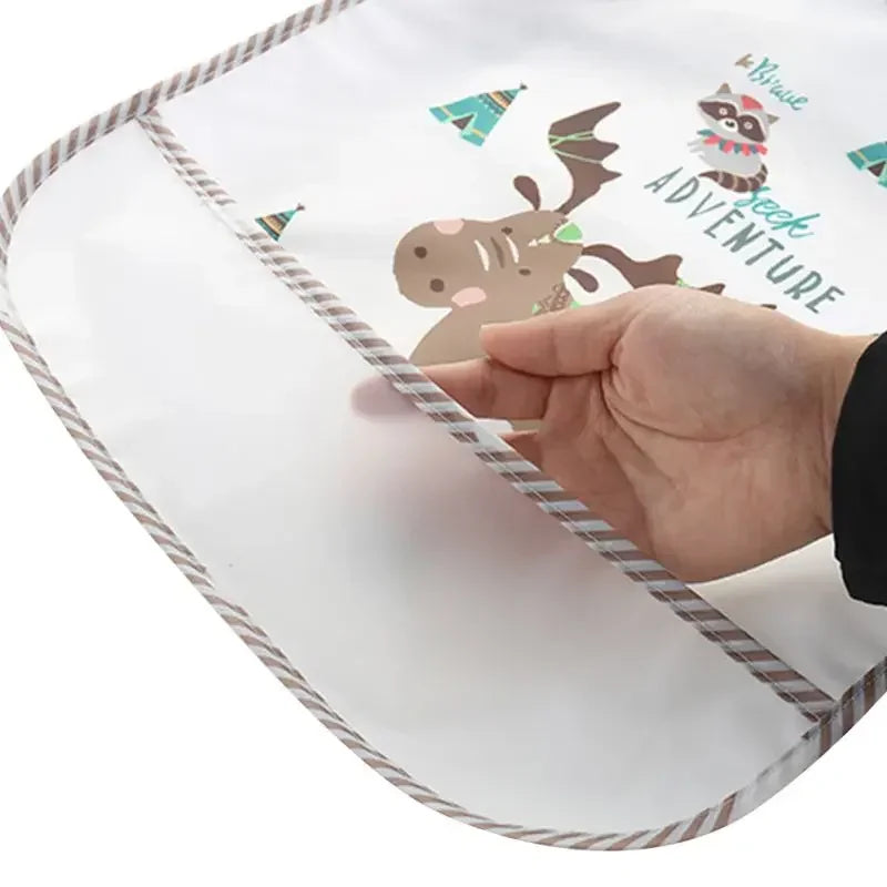 Baby Waterproof Short-Sleeve Bib