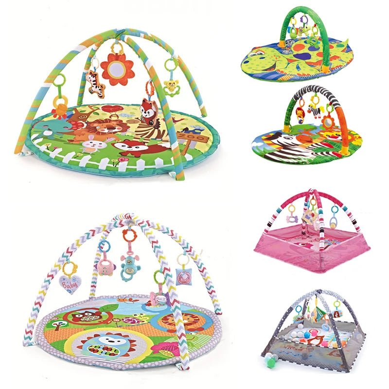 Baby Activity Play Mat with Fitness Frame