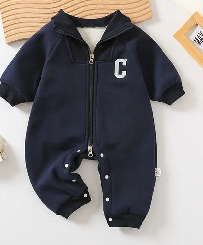 Unisex Winter Knit Romper – Cozy & Cute