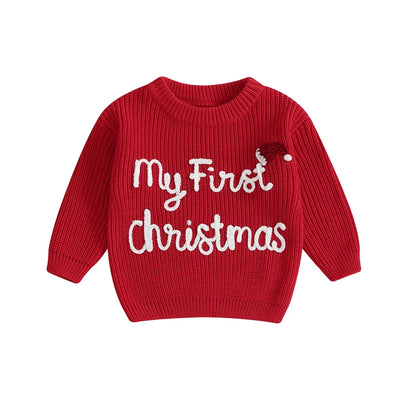 Knit Sweater - My first Christmas