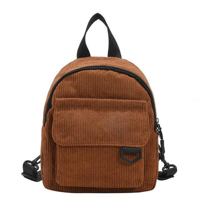 Mini Corduroy Backpack – Unisex