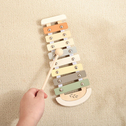 Wooden Musical Instrument Toy – Xylophone, Beads & Drum