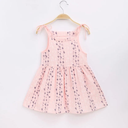 Cotton Linen Strappy Dress – Lullaby