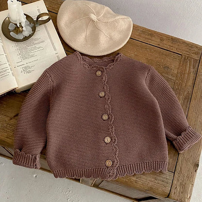 Baby Long Sleeve Cardigan – Automne Collection 🍂