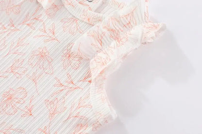 Lullaby 5-Piece Cotton Baby Bodysuit Set