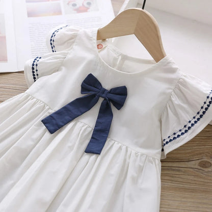 Lullaby Summer Bow Cotton Dress