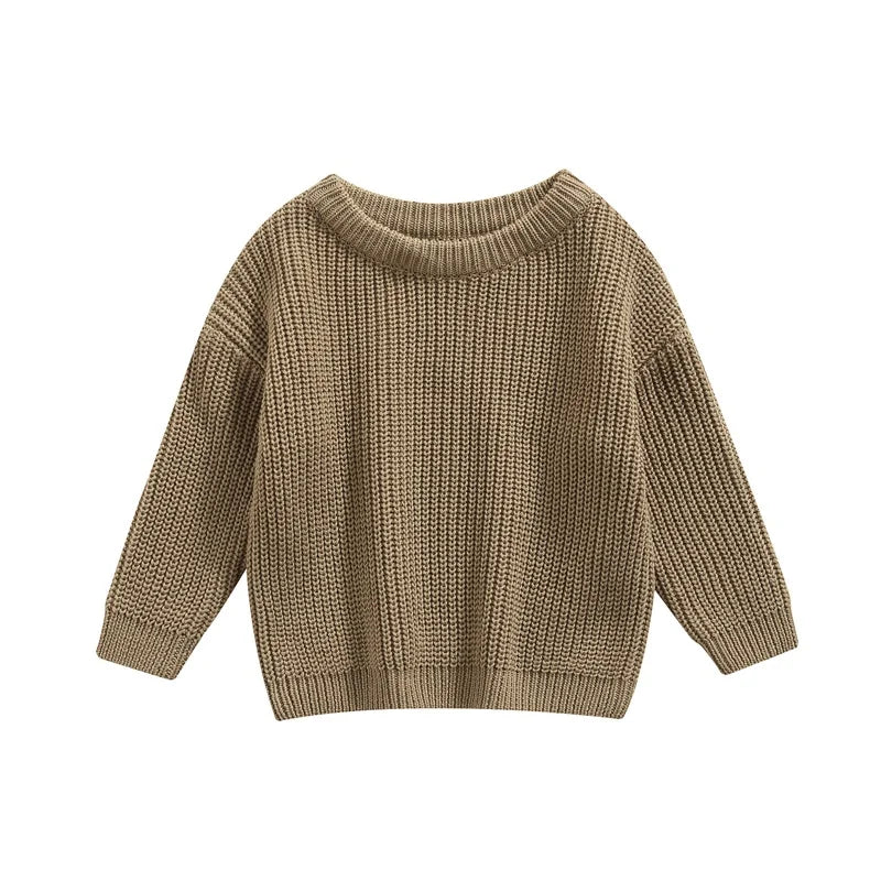 Cotton Knit Sweater - Autumn Collection 🍂