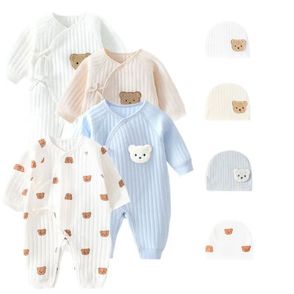 Lullaby Cotton Baby Romper – Full Sleeve Jumpsuit