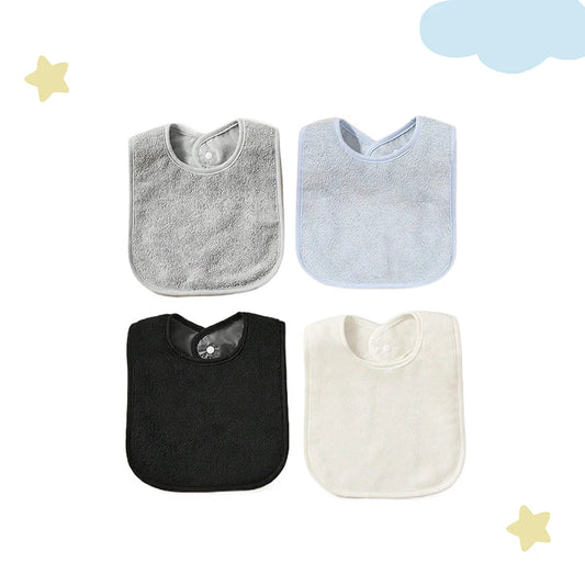 4/3 Pack Waterproof Baby Bibs