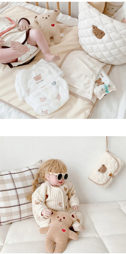 Foldable Waterproof Baby Changing Pad – Large 70×50 cm