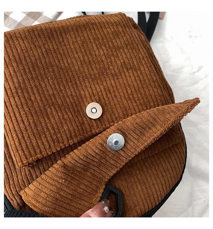 Mini Corduroy Backpack – Unisex