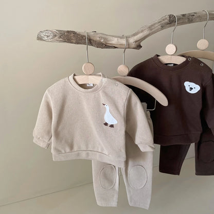Unisex 2-Piece Outfit – Organic Cotton Set 🍂