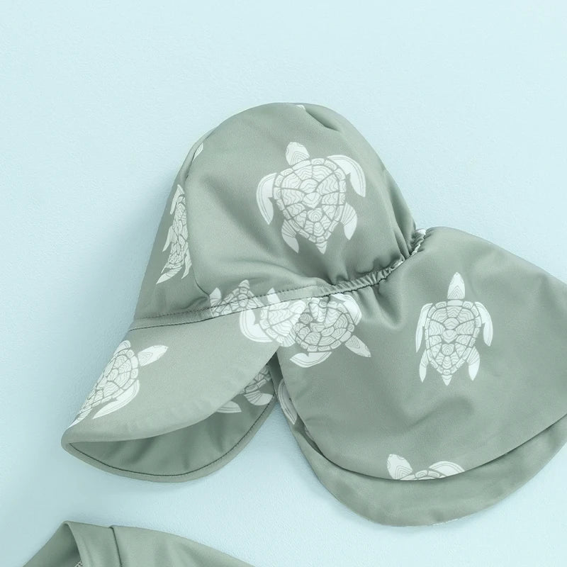 Lullaby Swimsuit with Swim Cap