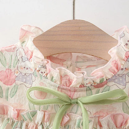 Lullaby Floral Pleated Summer Dress