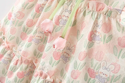 Lullaby Floral Pleated Summer Dress