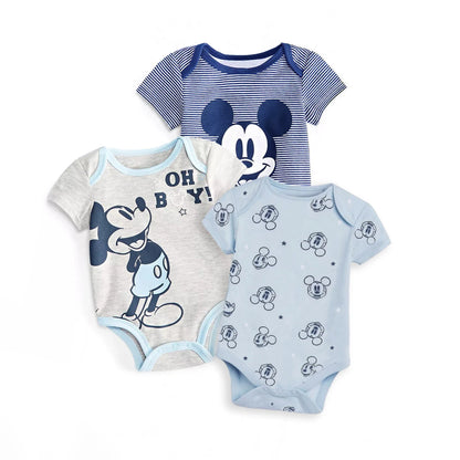 100% Cotton Bodysuit Set 3 Pcs