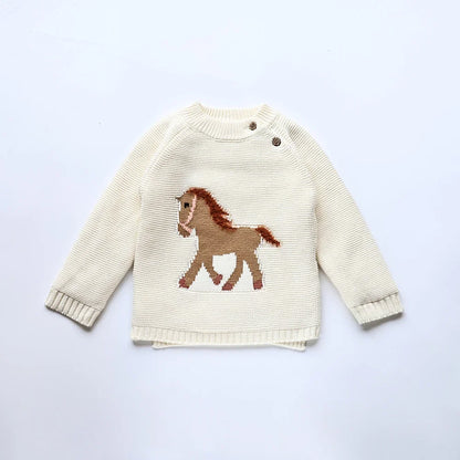 Cotton Knit Sweater – Autumn Collection 🍂