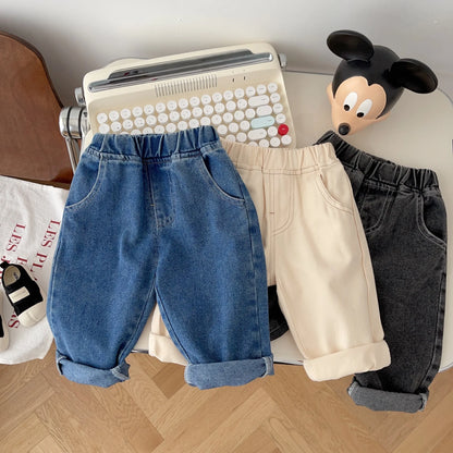 Baby & Toddler Jeans – Unisex Loose Fit