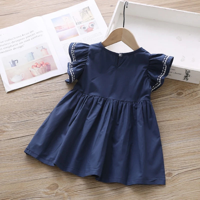 Lullaby Summer Bow Cotton Dress