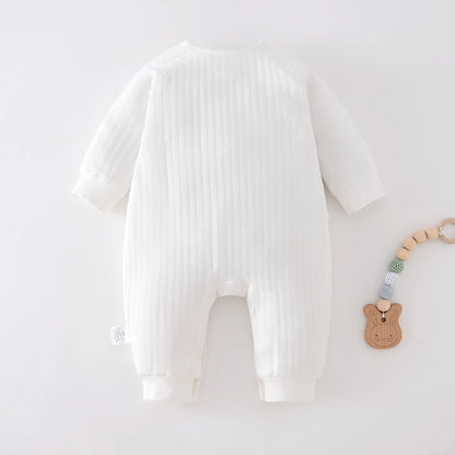Lullaby Cotton Baby Romper – Full Sleeve Jumpsuit