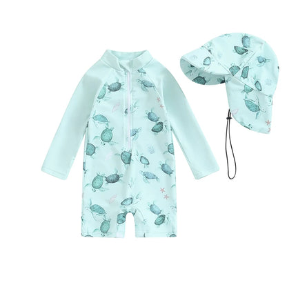 Lullaby Swimsuit with Swim Cap