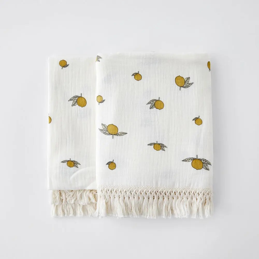 Lullaby Muslin Cotton Baby Blanket