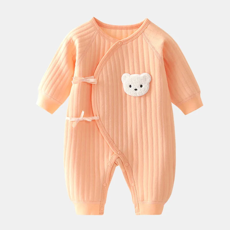 Lullaby Cotton Baby Romper – Full Sleeve Jumpsuit