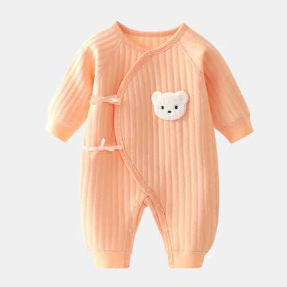 Lullaby Cotton Baby Romper – Full Sleeve Jumpsuit