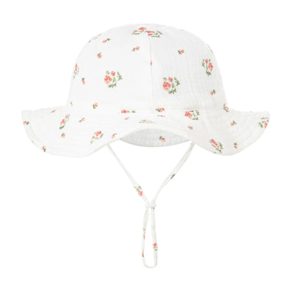 Lullaby Cotton Baby Sun Hat