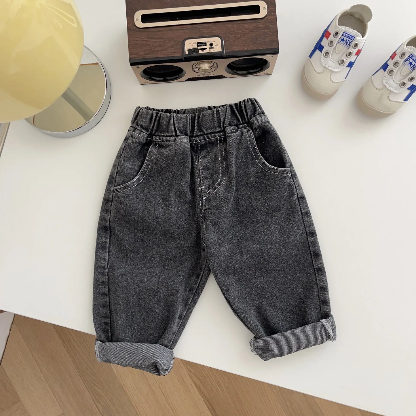 Baby & Toddler Jeans – Unisex Loose Fit