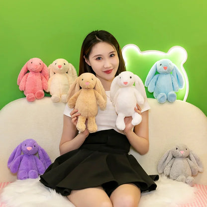 Plush Long-Eared Bunny