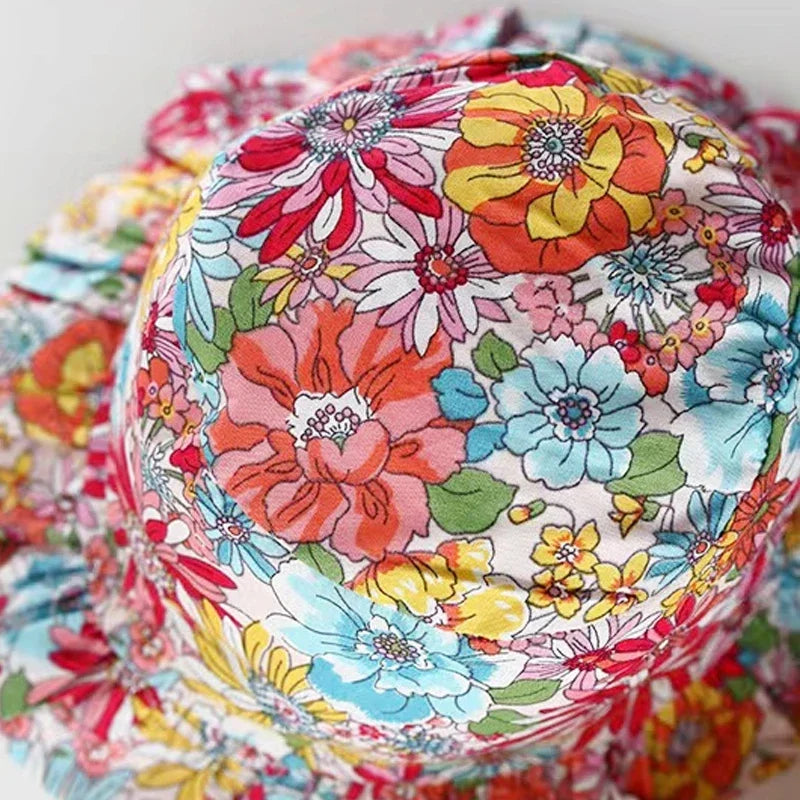 Princess Cotton Dress Comes with Hat - Summer Collection